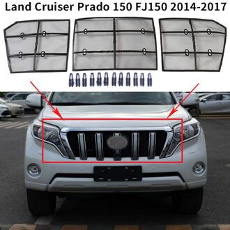 Voor Toyota Land Cruiser Prado 150 FJ150 Auto Insect Screening Mesh Grille Insert Netto