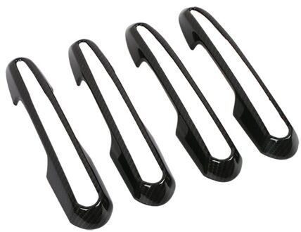 Voor Toyota RAV4 Deurklink Cover Trim Abs Decoratieve Accessoires koolstofvezel