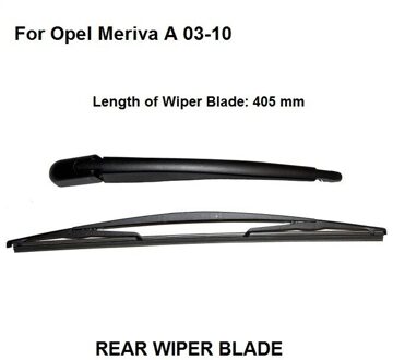 VOOR VAUXHALL OPEL MERIVA MK1 Een 2003 ACHTER VOORRUIT WISSERARM & BLADE 405 MM