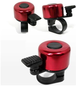 Voor Veiligheid Fietsen Fietsstuur Metalen Ring Zwart Bike Bell Horn Sound Alarm Fiets Mountain Road Levert Cyclus Apparatuur