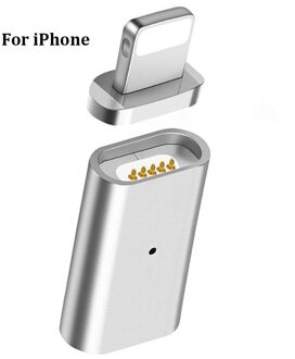 Voor Verlichting tot 3.5mm Magnetische Adapter USB Micro Vrouwelijke naar Type C Micro Male Connector Data Converter Android Telefoon adapter For iphone2