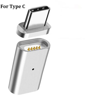 Voor Verlichting tot 3.5mm Magnetische Adapter USB Micro Vrouwelijke naar Type C Micro Male Connector Data Converter Android Telefoon adapter For type C3