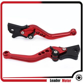 Voor Vespa S 50 LX 125ie LX 50 Touring GTS 250ie Sprint 125 Primavera 125/150 Primavera 50 Scooter Korte Links rechts Remgrepen Rood