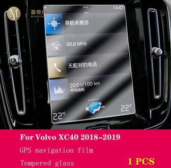 Voor Volvo XC40 Auto Gps Navigatie Film Lcd-scherm Gehard Glas Beschermende Film Anti-Scratch Film Accessoires refit