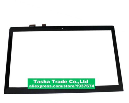 Voor Voor Asus X550 X550C X550CA Touch Screen Digitizer Met Of Zonder Frame Bezel met kader
