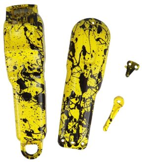 Voor Wahl 8148/8591 Kapper Tondeuse Accessoires Inkjet Camouflage Tondeuse Behuizing Cover Set geel