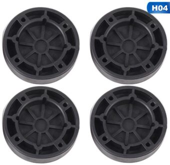 Voor Wasmachine Ondersteuning Anti-Slip Anti Trillingen Droger Verhogen Hoogte Voeten Pads Shock Noise Ondersteuning Machine 4 Stks/set Base