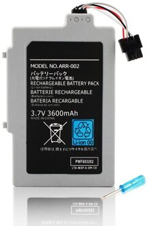 Voor Wii U Gamepad 3600 Mah Vervangende Oplaadbare Batterij