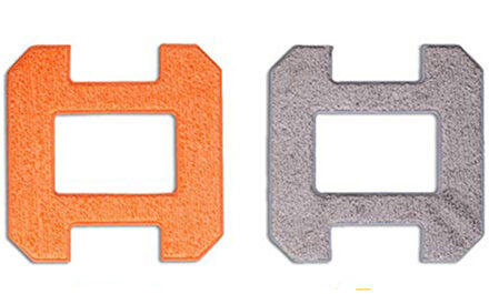 (Voor X6) Liectroux Fiber Dweilen Doeken voor Glazenwassen Robot X6, 2stk