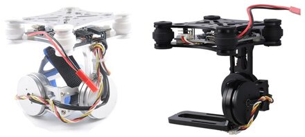 Voor Xiaomi/Gopro/Sjcam Actie Camera 2-As 2D Borstelloze Camera Gimbal Voor F450 F550 S500 Fpv drone Quadrocopter 1 bundel