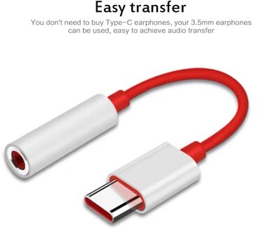 Voor Xiaomi Mi 10 9 Oneplus 8 7 Pro Usb Type C Naar 3.5 Mm Jack Otg Adapter USB-C Type-C Om 3.5 Mm Hoofdtelefoon Audio Aux Kabel