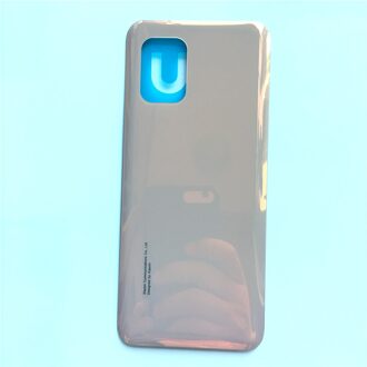 Voor Xiaomi Mi 10 Lite Batterij Cover Deur Terug Glas Mi10 Lite 5G Achter Behuizing Deur Case Batterij Cover vervangende Onderdelen goud