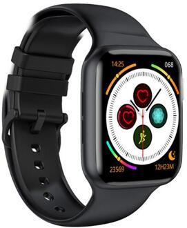 Voor Xiaomi Mi 10T Pro 5G Mi 10 Lite Redmi 10X Pro Redmi Note 9 Pro Smart Horloge armband Bluetooth Call Horloge Sport Stappenteller w26 zwart