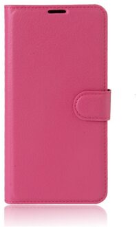 Voor Xiaomi Mi Max 2 Case Hight Flip Lederen Telefoon Case Voor Xiaomi Mi Max 2 Boek Stijl Stand cover Voor Xiaomi Max 2 roos rood