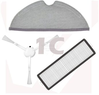 Voor Xiaomi Mijia 1C 2C 1T Mi Robot Vacuüm-Mop STYTJ01ZHM Dreame F9 Roller Borstel Hepa Filter Mop robot Stofzuiger Onderdelen Paars