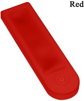 Voor Xiaomi Mijia M365 Pro Siliconen Waterdichte Dashboard Cover Panel Elektrische Scooter Centrale Controle Zachte Bescherming Mouw rood