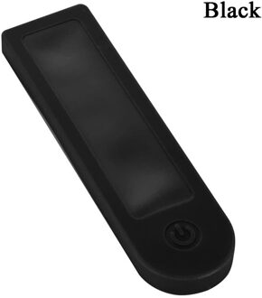 Voor Xiaomi Mijia M365 Pro Siliconen Waterdichte Dashboard Cover Panel Elektrische Scooter Centrale Controle Zachte Bescherming Mouw zwart