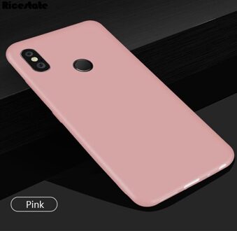 Voor Xiaomi Redmi S2 Case Soft Silicone Back Cover Telefoon Geval Xiaomi Redmi S2 S 2 Shockproof TPU Cover 5.99 inch Roze