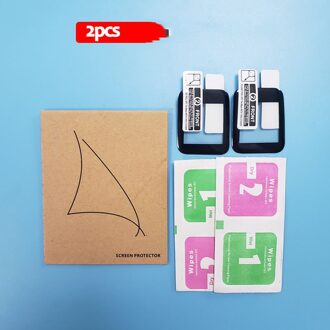 Voor Xiaomi Smart Horloge Beschermende Film 3D Gebogen Oppervlak Zachte Gehard HD Full Screen Bescherming FilmAnti-scrat 2stk