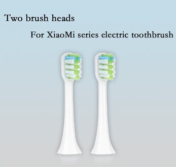 Voor Xiaomi Soocas X3U/X1 / X3 / X5 Elektrische Tandenborstels, soocas X3 X1 X5 Elektrische Tandenborstel Dupont Bristle Verzegelde Verpakt 2hoofd wit