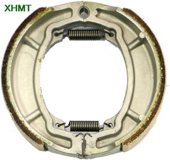 Voor Yamaha 125 Dt E-Lc-Mx 1974 - 1984 Brake Schoen Drum Voor Achter 1983 1982 1981 1980 1979 1978 1977 1976 1975 koolstof achterkant Shoe