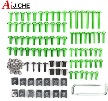 Voor Yamaha MT-01 MT-03 MT-07 FZ-07 MT-09 FZ-09 MT09 07 Tracer MT-10 MT-25 Motorcycle Custom Kuip Schroef Bolt Voorruit Schroeven groen