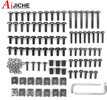 Voor Yamaha MT-01 MT-03 MT-07 FZ-07 MT-09 FZ-09 MT09 07 Tracer MT-10 MT-25 Motorcycle Custom Kuip Schroef Bolt Voorruit Schroeven zwart