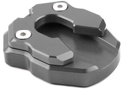 Voor Yamaha Nmax155 & Xmax 300 Kickstand Voet Side Stand Extension Enlarger Pad Kick Stands ondersteuning Plaat Cnc titanium