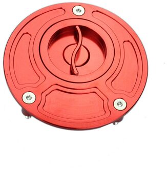 Voor Yamaha Xjr 1300 Racer 2004 Motorcycle Gas Cap Tank Brandstof Cover Motorbike Brandstof Cover Voor FJ-09 MT-09 tracer - rood