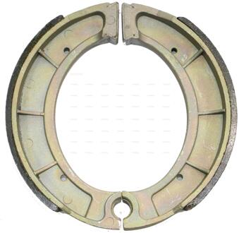 Voor Yamaha Xt 500 C D E F G H 1976 - 1981 Remblokken Set Voor Achter 1980 1979 1978 1977 Schoen Drum RESIN voorkant