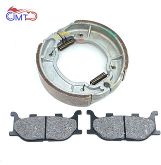 Voor Yamaha XV125 XV250 XVS125 Virago Dragstar V Star 125 250 Xv Xvs Remblokken Achter Schoenen Onderdelen Set kit