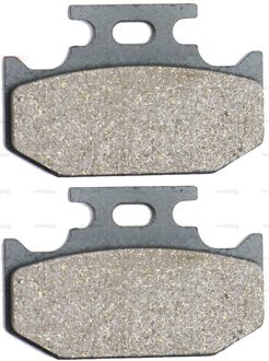 Voor Yamaha Yz 125 1990 - 1997 Brake Pad Set Voor Achter 1996 1995 1994 1993 1992 1991 RESIN achterkant