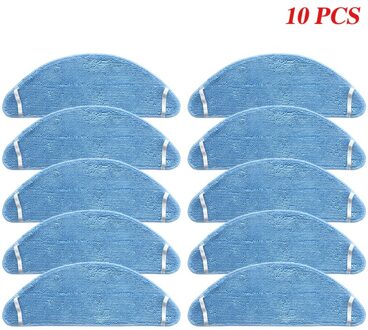 Voor Yeedi K650 Robot Stofzuiger Microfiber Mop Doek Wegwerp Mop Doek Vervanging Accessoires Onderdelen 27.5*10Cm 10stk