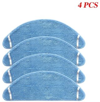 Voor Yeedi K650 Robot Stofzuiger Microfiber Mop Doek Wegwerp Mop Doek Vervanging Accessoires Onderdelen 27.5*10Cm 4stk