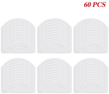 Voor Yeedi K650 Robot Stofzuiger Microfiber Mop Doek Wegwerp Mop Doek Vervanging Accessoires Onderdelen 27.5*10Cm 60stk