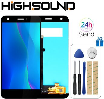Voor ZTE Blade A512 LCD voor ZTE Blade Z10 Display + Touch Screen Digitizer Vergadering voor ZTE A512 Screen 5.2 "Panel wit