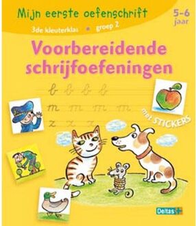 Voorbereidende schrijfoefeningen / Mijn eerste oefenschrift - Boek Deltas Centrale uitgeverij (9044710451)