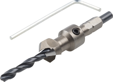 Voorboor 4,5x12mm met verzinkboor