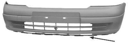 Voorbumper In Primer +diesel 3742577