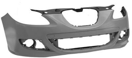 VOORBUMPER IN PRIMER zonder KOPLAMPSPROEIER-GATEN 4939574