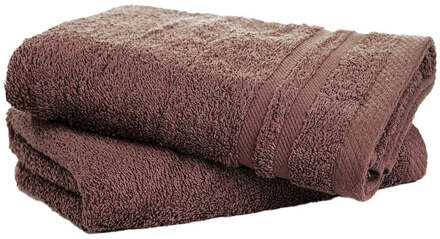 VOORDEELPACK Handdoeken - Katoen - 50x100 Cm - Dekbed-Discounter.nl Terra
