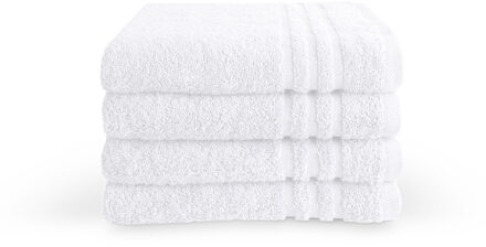 Voordeelpakket Baddoek 50 x 100 Wit - 6 stuks
