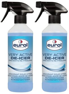 Voordeelpakket Eurol De-Icer Ruitontdooier 2 x 500ml E502520500ML2X