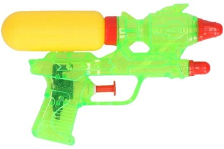 Voordelig waterpistool groen 18 cm - Waterpistolen