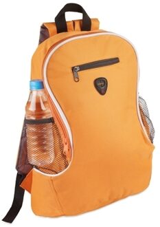 Voordelige backpack rugzak oranje 21,5 liter