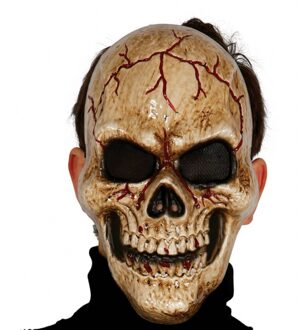 Voordelige horror skelet masker voor Halloween