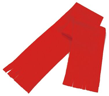 Voordelige kinder fleece sjaal  rood