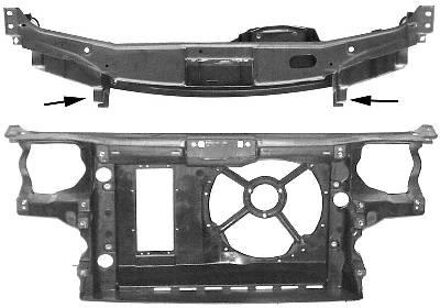 Voorpaneel 1 Ventilator (radiateur 63 Cm)