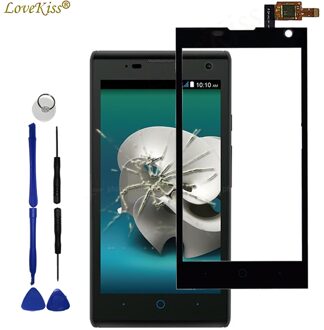 Voorpaneel Voor ZTE Blade G Lux V830 Touch Screen Sensor Kis 3 Max V830W LCD Display Digitizer Glas Cover TP Vervanging Gereedschap zwart