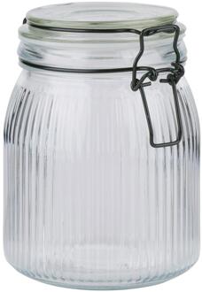 Voorraadpot 1L transparant